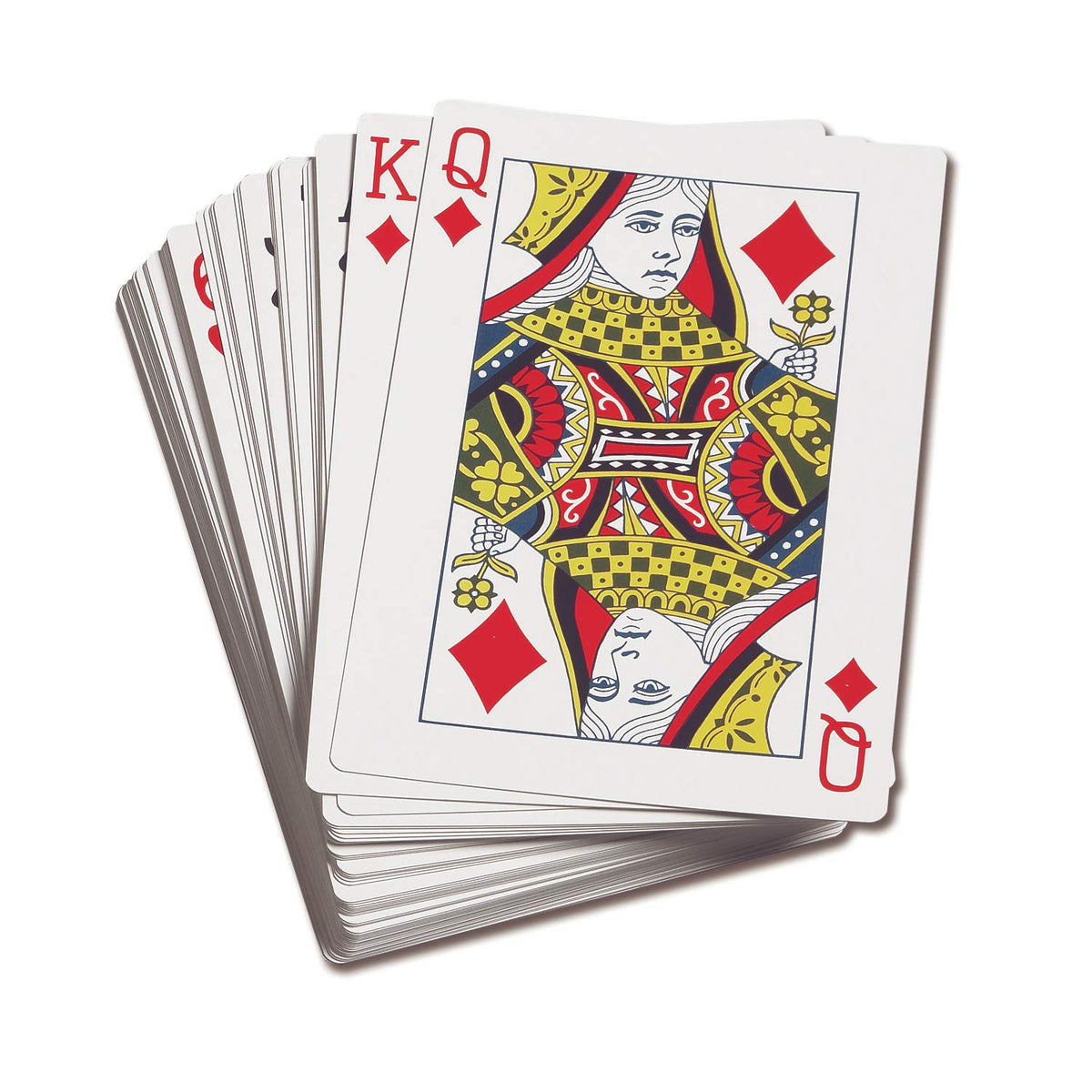 Learning Advantage 7658 Giant Playing Cards, Grade: Kindergarten