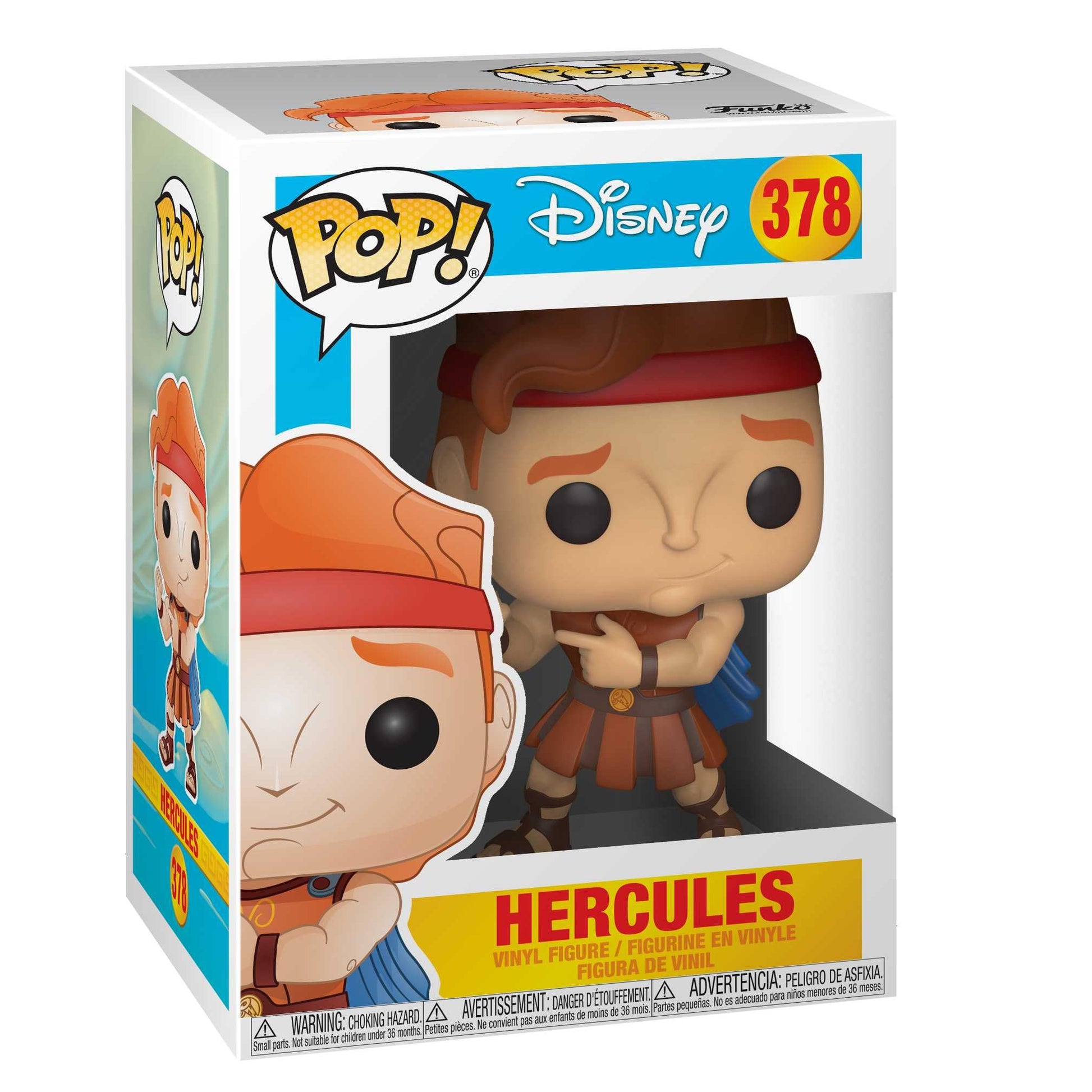 Funko 29322 POP! Disney: Hercules (Styles May Vary) Collectible Figure, Standard, Multicolor