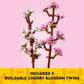 LEGO Cherry Blossom Building Toy for Kids, Girls & Boys, Ages 8+ - Artificial Cherry Blossom Decor for Home & Display - Creative Gift Idea for Plant