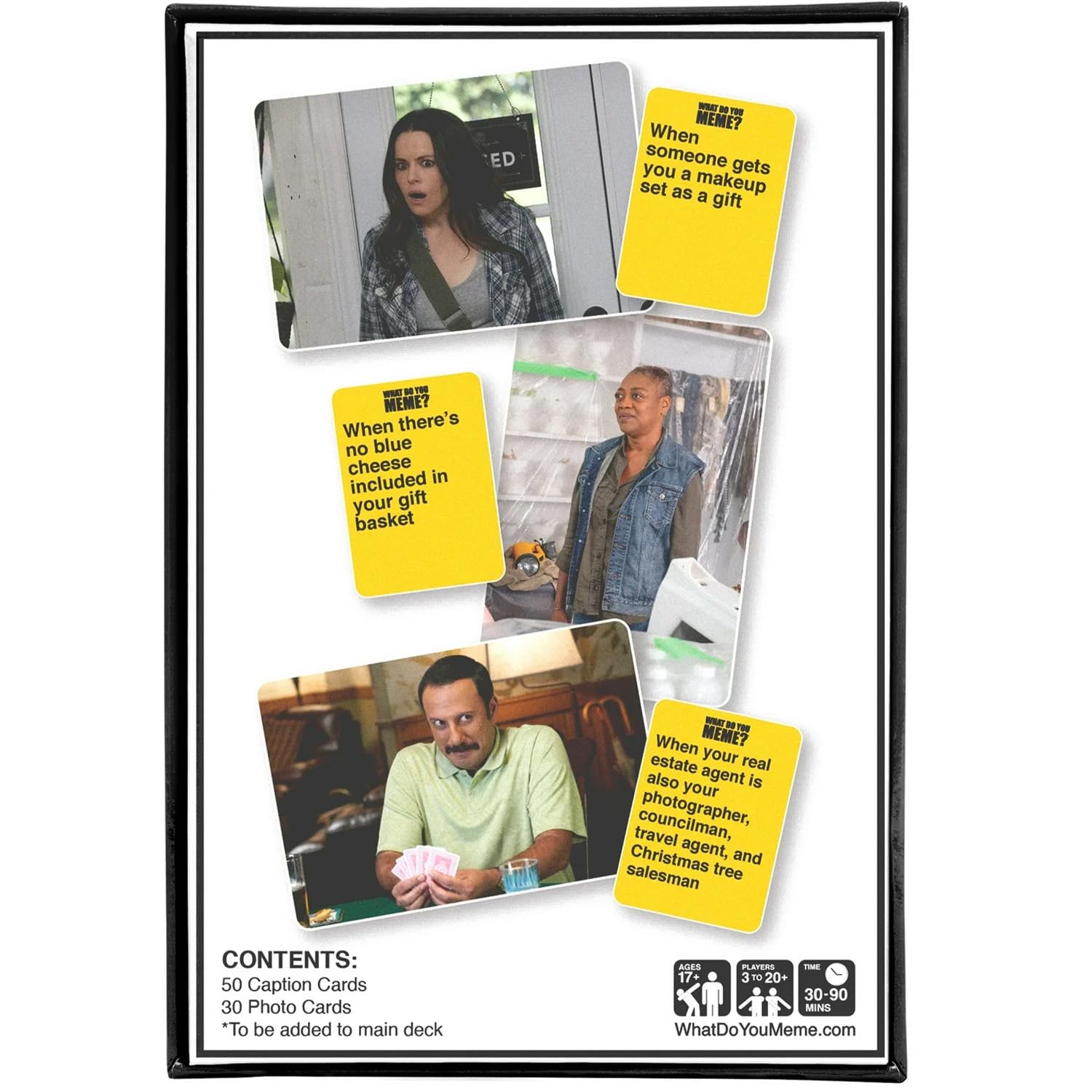 What Do You Meme? Schitt's Creek Expansion Pack - Schitt's Creek Expansion Pack with Caption Cards and Photo Cards | What Do You Meme Game Night
