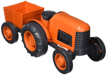 Green Toys Tractor - CB , Orange