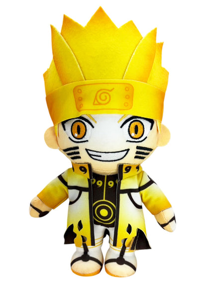Great Eastern Entertainment Naruto Shippuden - Naruto Uzumaki (Kurama Link Mode) KLM Plush 8" H