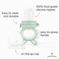 Moss and Fawn Little Explorer Kit - Silicone Frozen Breast Milk Popsicle Kit with Forage Feeder, Teething Popsicle Ice Cube Tray, & Gather & Roll Baby