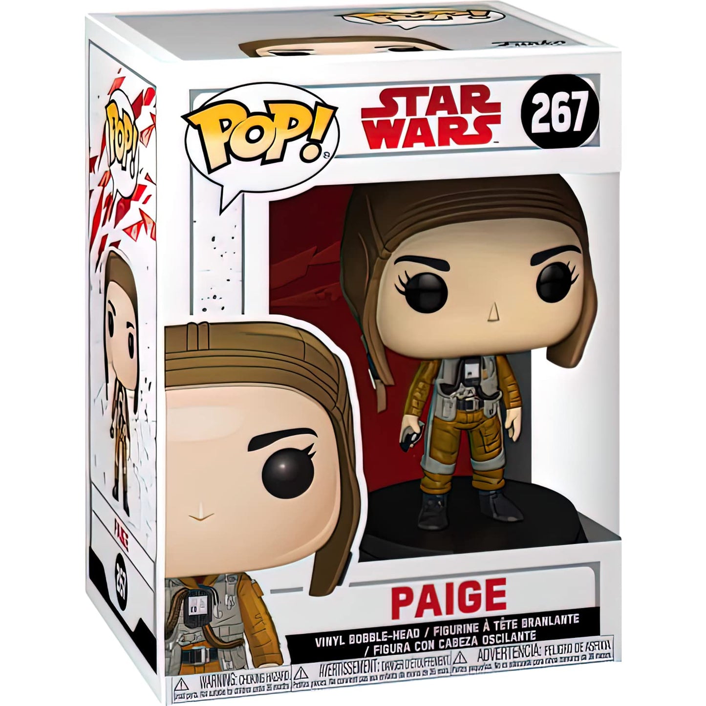 Paige: Fun ko P o p ! Vinyl Figurine Bundle with 1 Compatible 'ToysDiva' Graphic Protector (267-31789 - B)