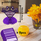 Happy 31st Birthday Honeycomb Centerpieces 31st Birthday Decor Purple Golden Table Toppers Cheers to 31 Years Table Decorations for Woman Man