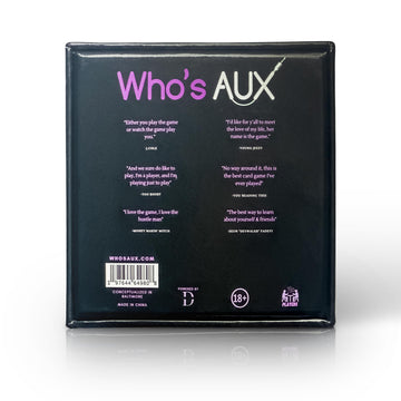 Who's AUX Vol.1 - Music Discovery Card Game - Music Games & Music Gifts - Adult Games for Game Night - A Great Gift for Music Lovers