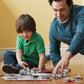 Liberty Imports 825pc Military Aircraft Carrier Fleet Construction Bricks Toy - 8-in-1 Naval Battleship Models with Navy Vehicles, Jets & More