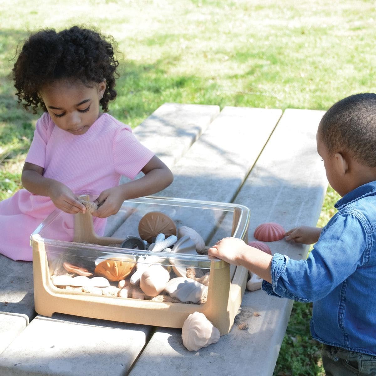 Kaplan Early Learning Company Tabletop Sand and Water Table