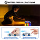 Qimicoocoo Race Cars Toys LED Light Up Kids Toys Pull Back Cars Set 3 4 5 6 7 8 Years Kids Birthday Party Gift