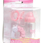 Pink Baby Doll Bottle, Rattle & Pacifier Set | JC Toys - for Keeps Playtime! | Fits Many Dolls up to 15" | Play Accessories | Ages 2+