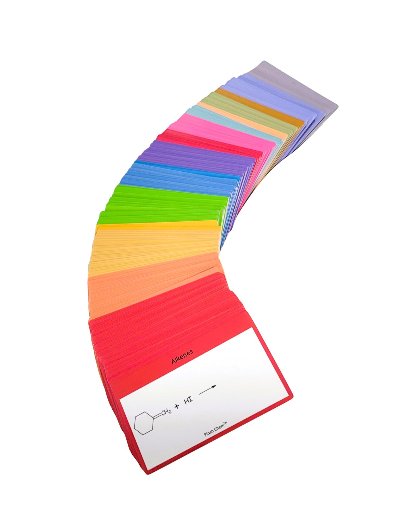 The Must Have Organic Chemistry Flashcards: 300 Color Coded Organic Chemistry Reactions Including Alcohols, Alkenes, Carboxylic Acids, Esters, Amides