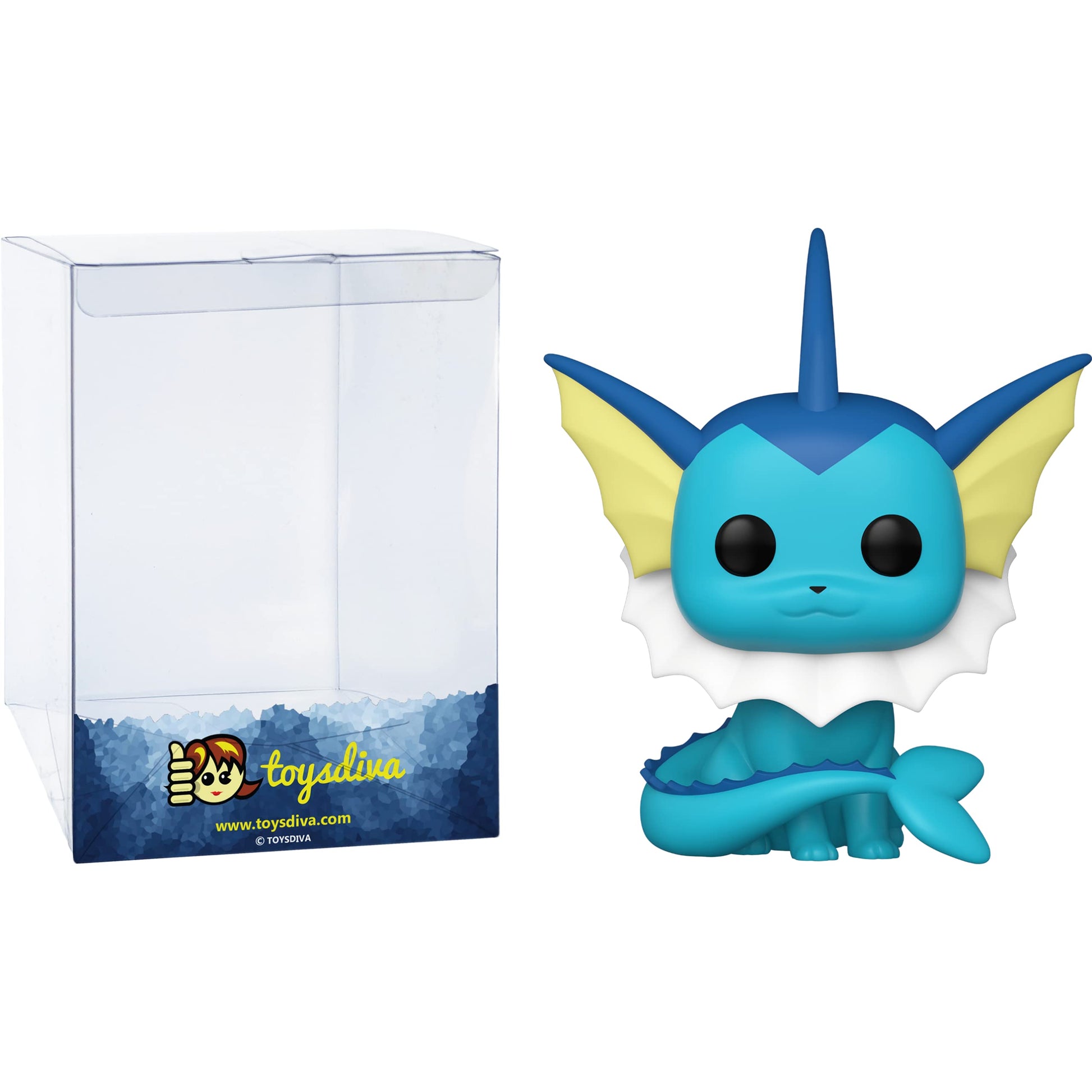 Vapore o n: Fun ko P o p ! Games Vinyl Figurine Bundle with 1 Compatible 'ToysDiva' Graphic Protector (627-50545 - B)