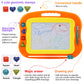 BABLOCVID Magnetic Drawing Board Toddler Toys for Girls Boys, 15 Inch Erasable Doodle Board for Kids Colorful Etch Education Sketch Doodle Pad Toddler
