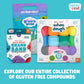 Chuckle & Roar Grand Sand Sensory 3-Pack - Never-Drying Tactile Construction Sand, Gluten-Free, Reusable, Works in Water, Creative Play Party Favors
