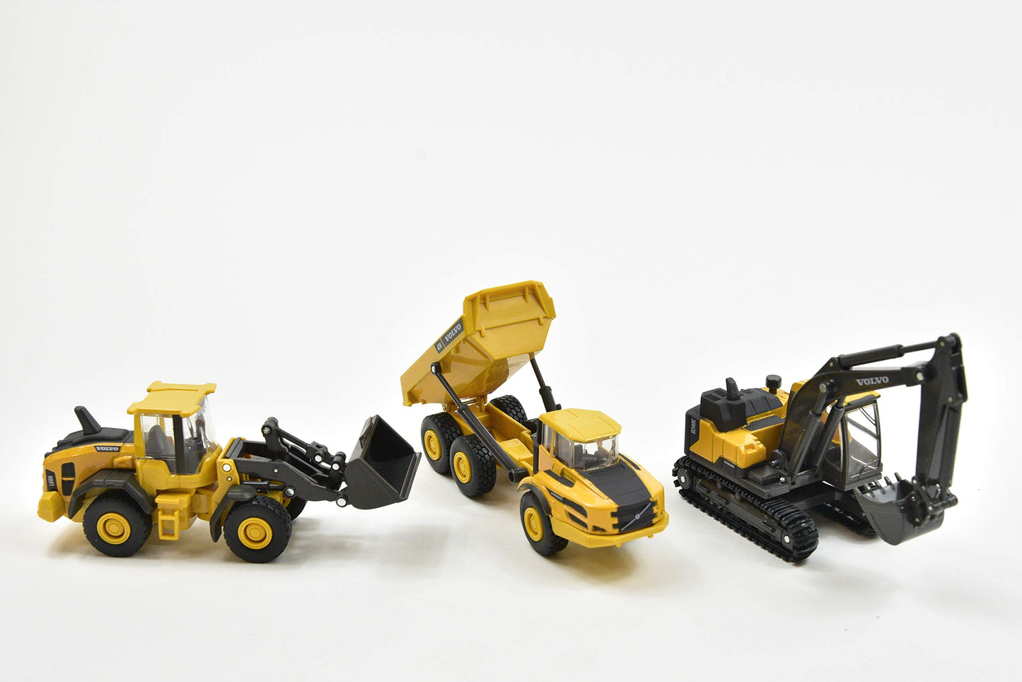 New Ray - Set of 3 Volvo Window Box, 32095, Yellow