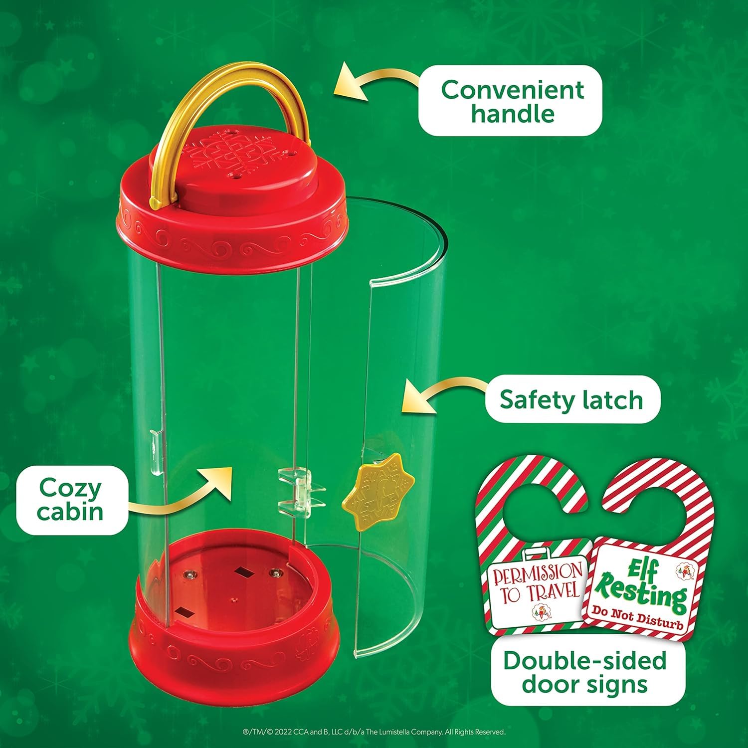 The Elf on the Shelf Christmas Tradition Box Set with Elf (Blue Eyed Boy), Story Book and Scout Carrier (Multi-Item Bundle)