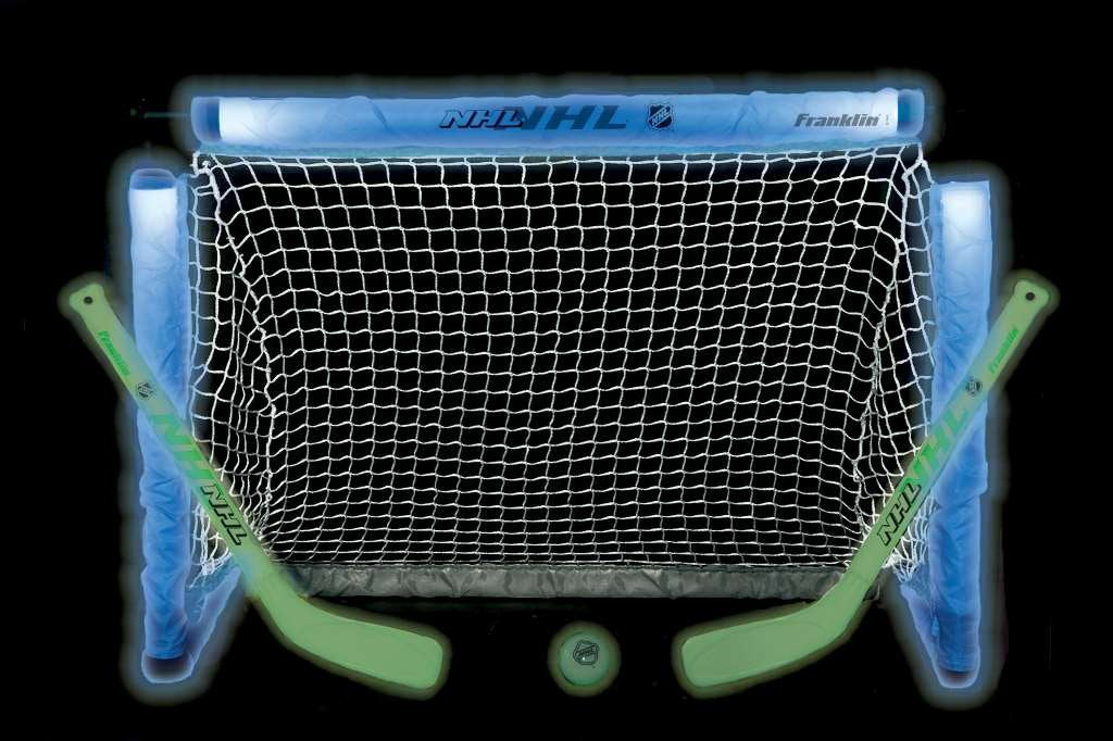 Franklin Sports Light Up Mini Hockey Set
