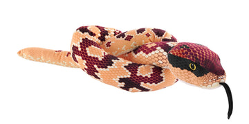 Wild Republic Snakesss Eco Eastern Cottonmouth Snake Stuffed Animal - 54"