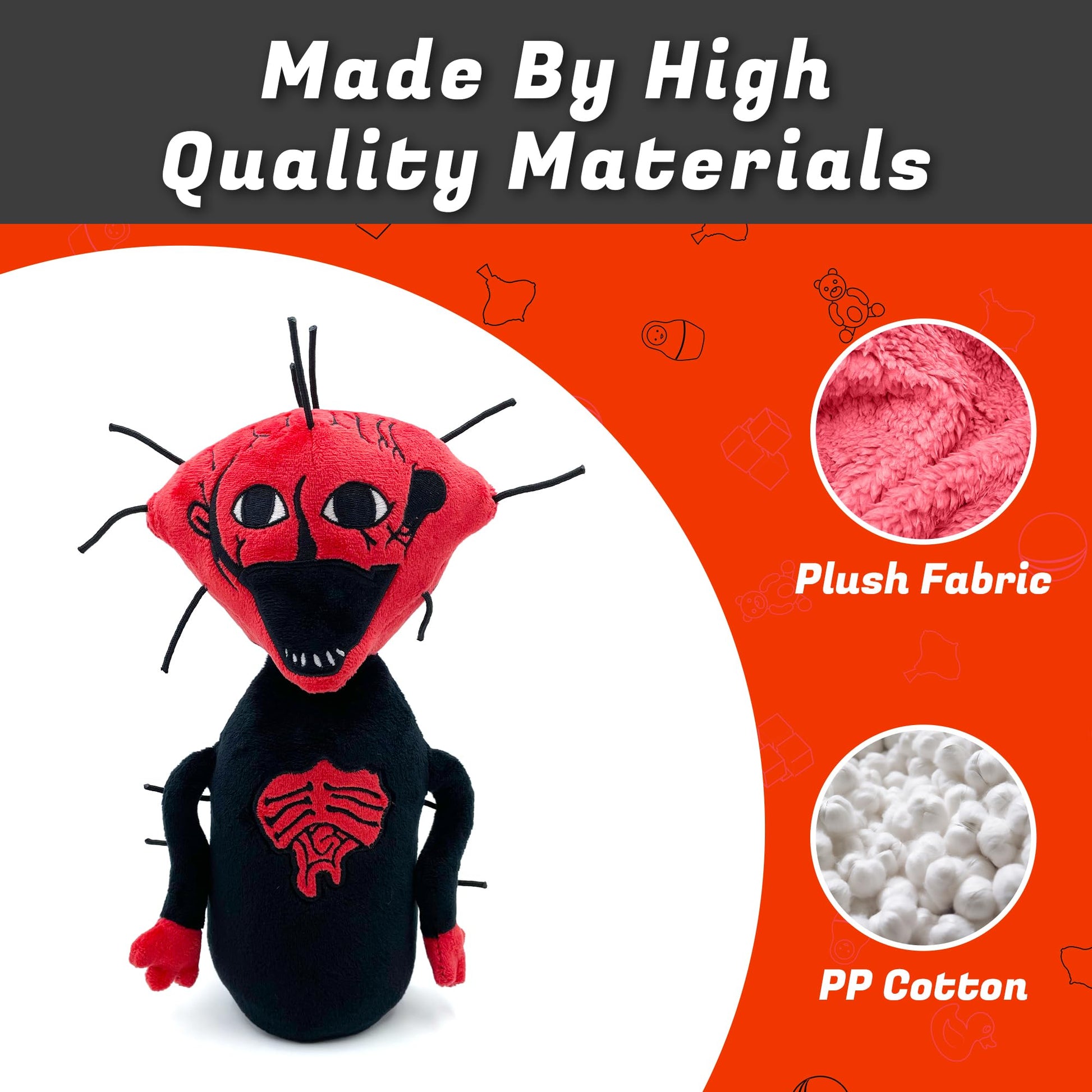 The Boiled One Plush Toy The Boiled One Scary Phenom Phenomenon Unique Horror Game Peripherals Stuffed Animals Plushies Doll Home Decor Horror Gift