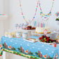 3 Pack Ocean Girl Party Disposable Plastic Rectangular Tablecloths