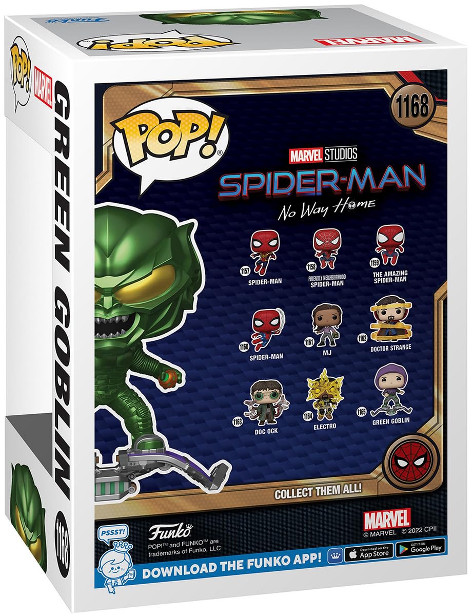 Pop! Marvel: Spider-Man: No Way Home - Green Goblin Special Edition Metallic Exclusive #1168 (Regular)