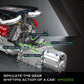 Mould King 10203 V8 Engine Model Kit that Works - Build Your Own Mini Engine Build Blocks, STEM Mechanic Engineering Construction, Car Engine Replica