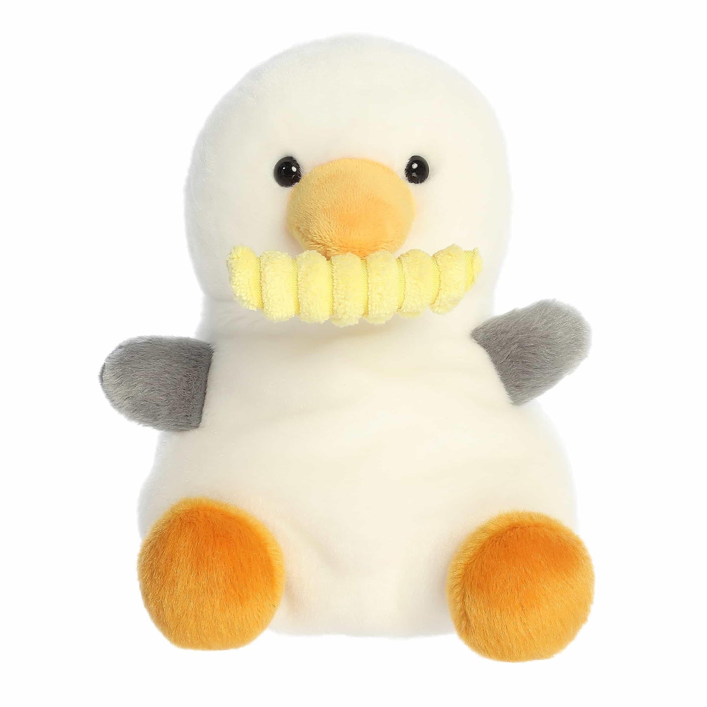 Aurora® Adorable Palm Pals™ Buoy Seagull with Fry™ Stuffed Animal - Fun Collectible Plush for Kids and Adult Collectors - Perfect for Decorating Rooms
