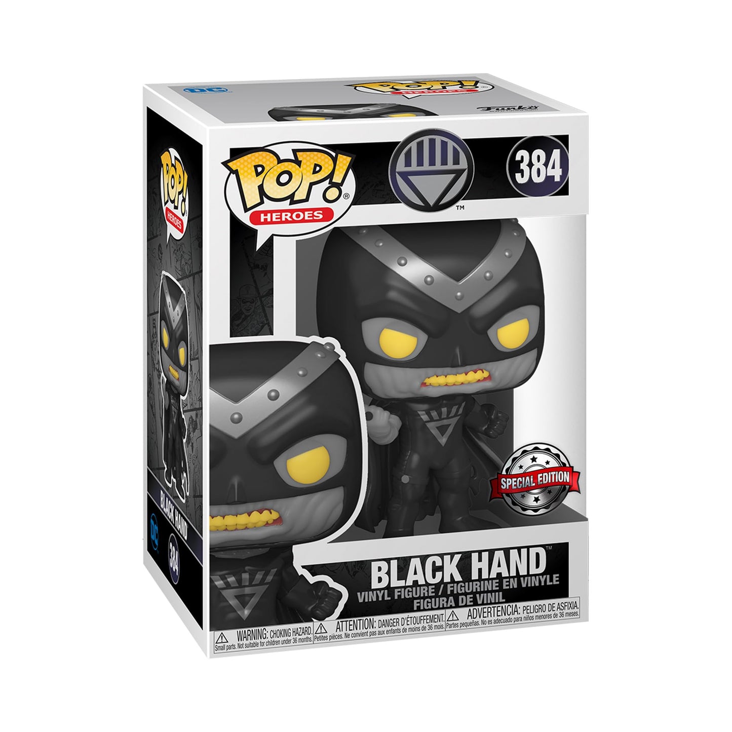 Funko POP! Heroes: DC - Black Lantern - DC Comics - Collectable Vinyl Figure - Gift Idea - Official Merchandise - Toys for Kids & Adults - Comic Books