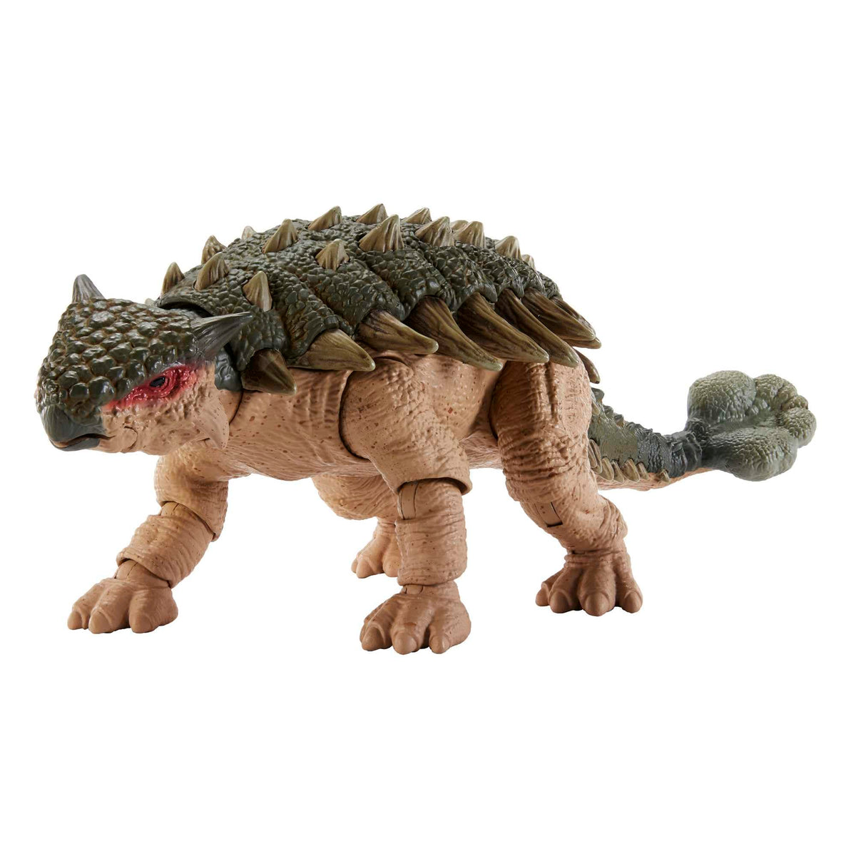 Mattel Jurassic World Mattel Jurassic Park III Hammond Collection Ankylosaurus, Authentic Dinosaur Action Figure with Deluxe Articulation