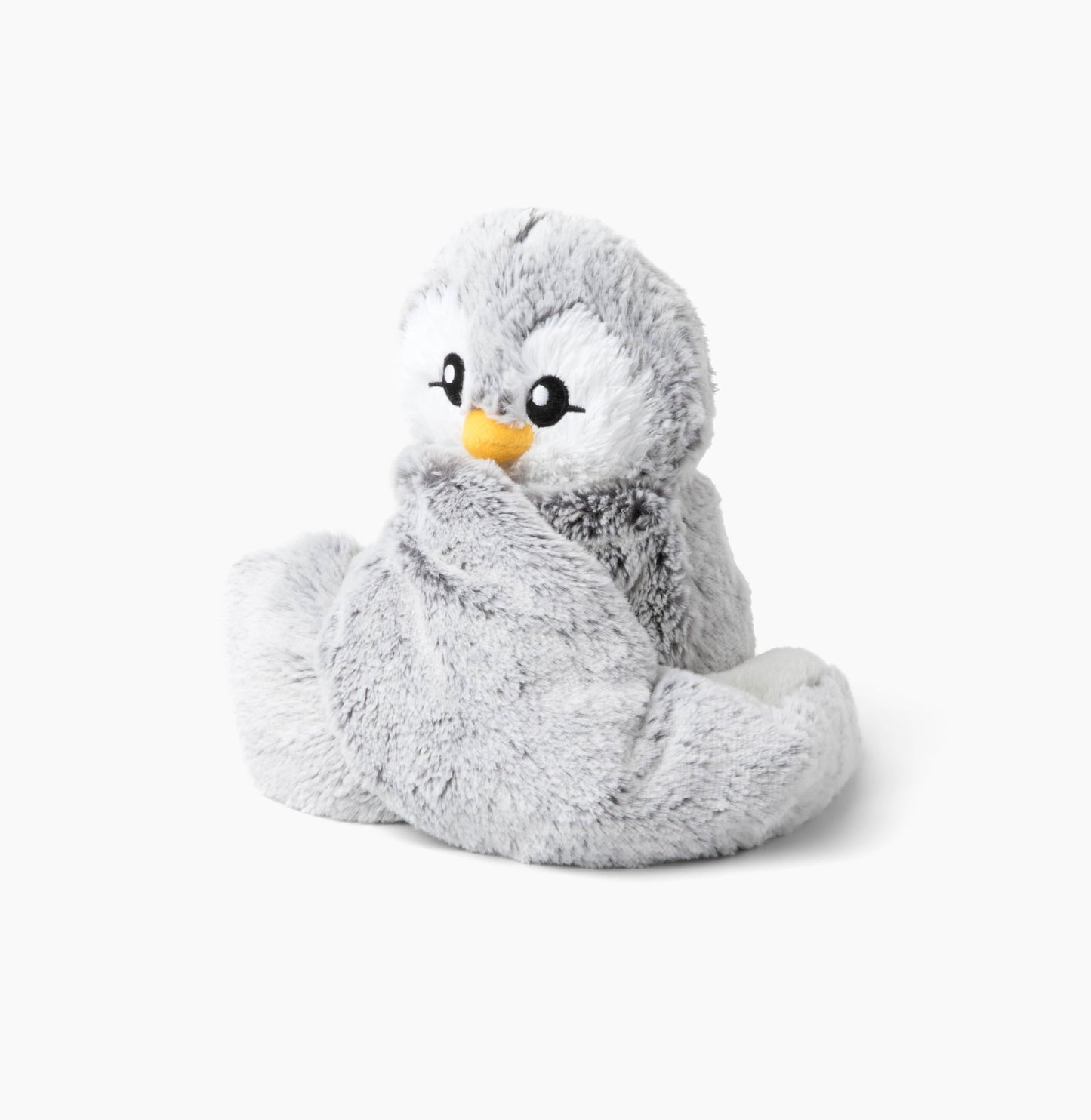 HUGIMALS Hugarounds Pax the Penguin 2.5 lb Microwaveable & Freezable Weighted Plush Neck & Shoulder Wrap | Soothing, Comforting Hugs for Self-Care