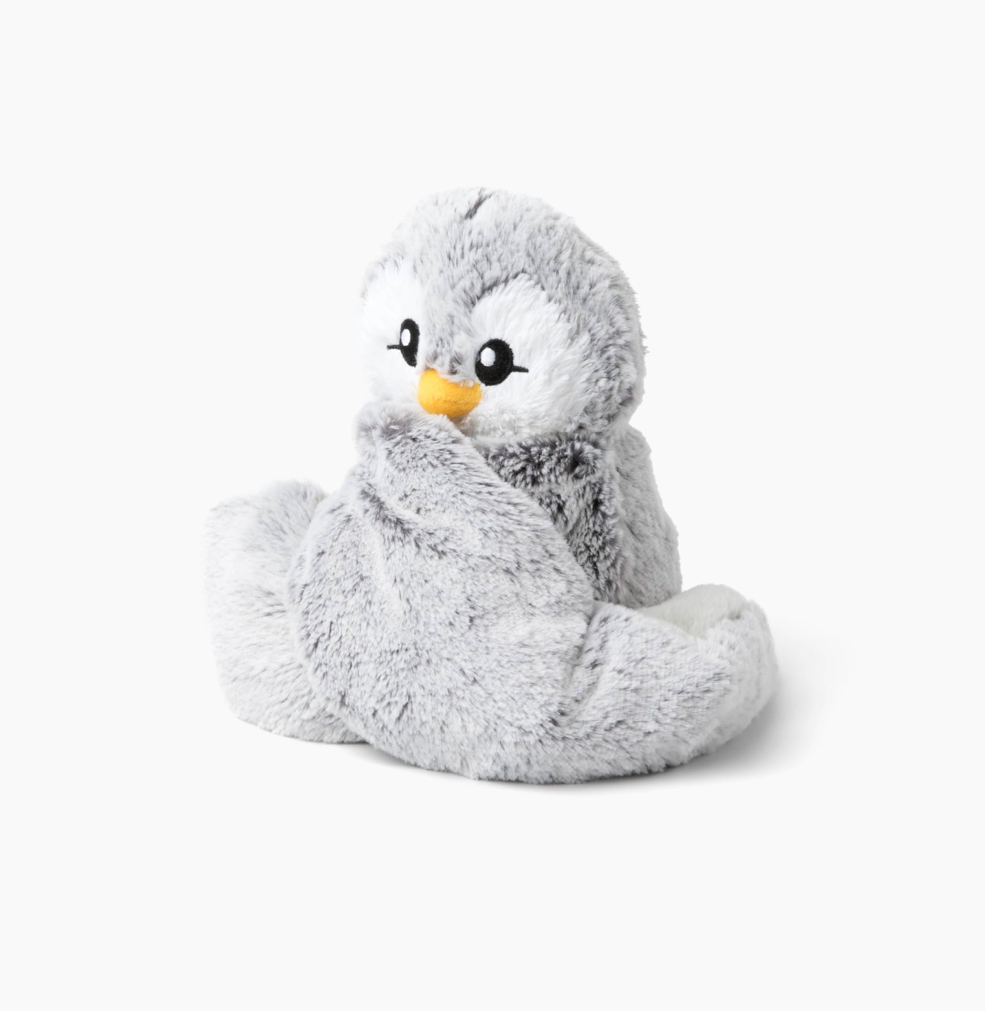 HUGIMALS Hugarounds Pax the Penguin 2.5 lb Microwaveable & Freezable Weighted Plush Neck & Shoulder Wrap | Soothing, Comforting Hugs for Self-Care
