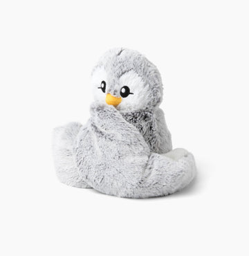 HUGIMALS Hugarounds Pax the Penguin 2.5 lb Microwaveable & Freezable Weighted Plush Neck & Shoulder Wrap | Soothing, Comforting Hugs for Self-Care