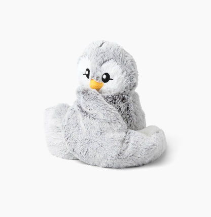 HUGIMALS Hugarounds Pax the Penguin 2.5 lb Microwaveable & Freezable Weighted Plush Neck & Shoulder Wrap | Soothing, Comforting Hugs for Self-Care