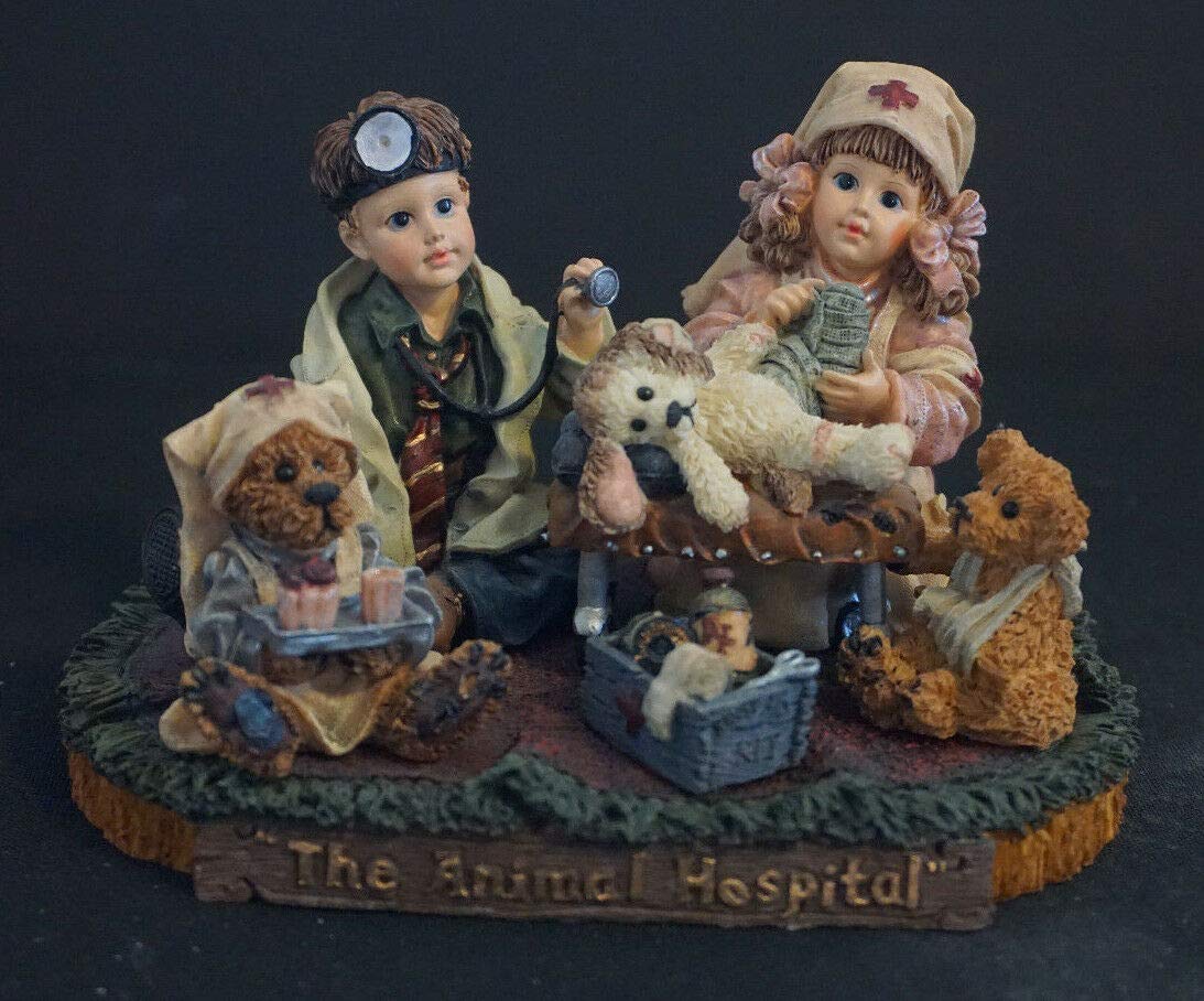 Boyds Dollstone The Animal Hospital Jessica and Timmy #3532