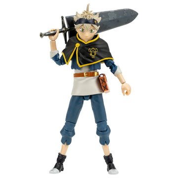 Total Anime Asta - 6.5-Inch Figure with Swappable Faceplates, Alternate Hands, and Sword Accessories