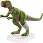 Jurassic World Toys Amber Collection Baby T Rex & 3 Compsognathus Compy Dinosaur Figures Jurassic Park II Toy with Posable Joints, Authentic Look &