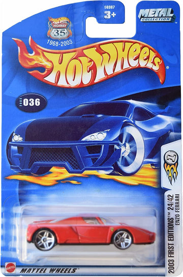 Hot Wheels Enzo Ferrari, Red 2003 First Editions #36