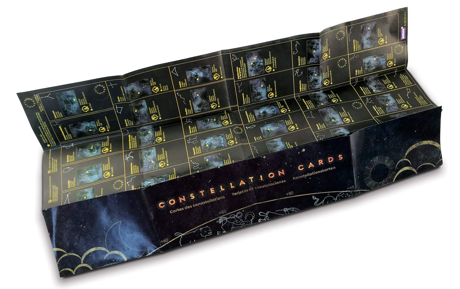 Roylco Astronomical Constellation Cards, Light Table Activity, STEM Educational Flashcards, Large and Easy to use, Sturdy, Water Resistant, Quality