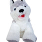 Stuffems Toy Shop Make Your Own Stuffed Animal Mini 8 Inch Snowshoe the Husky Dog Kit - No Sewing Required!