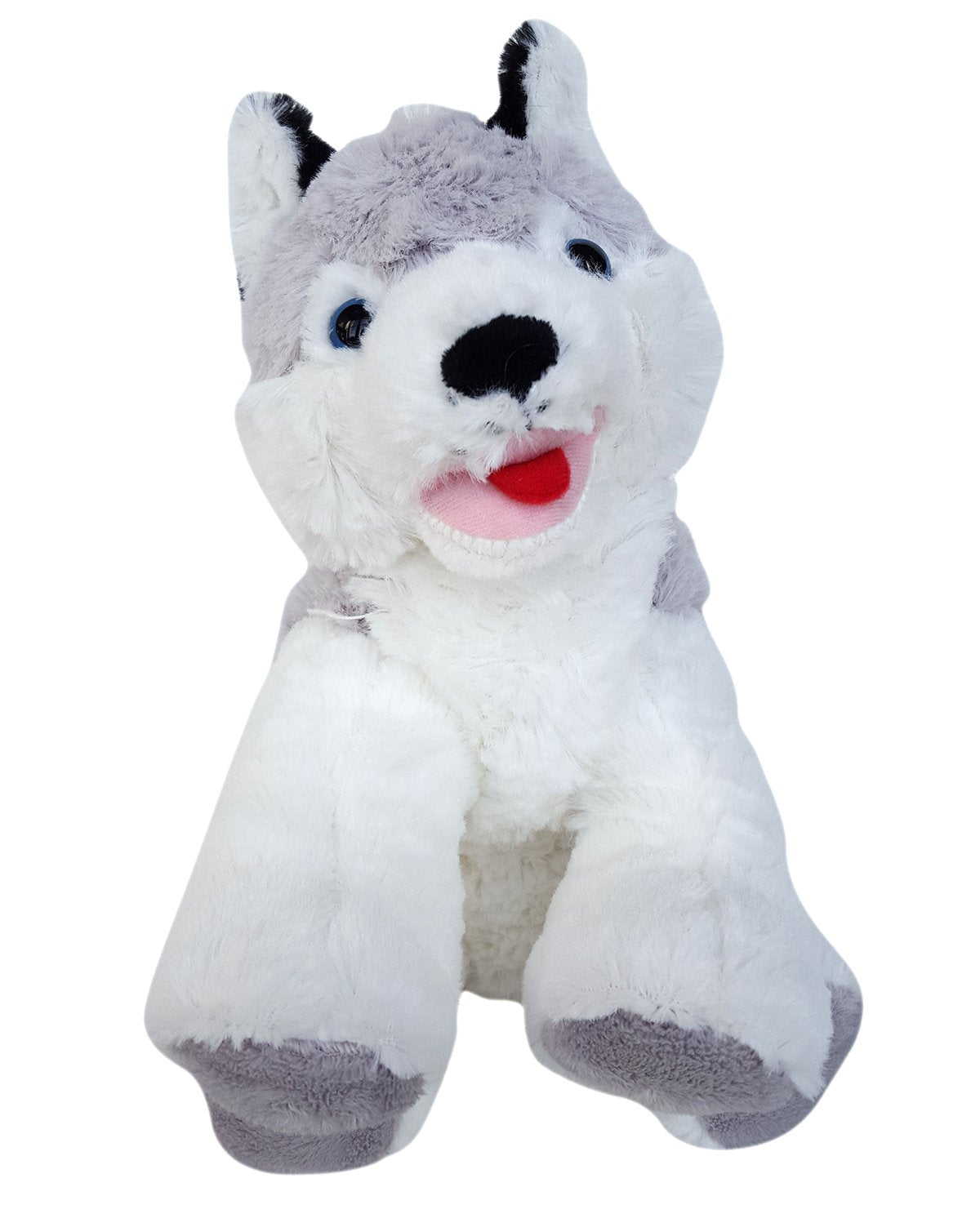 Stuffems Toy Shop Make Your Own Stuffed Animal Mini 8 Inch Snowshoe the Husky Dog Kit - No Sewing Required!