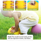 Buhoet 7-Inch Uncoated High Density Foam Ball - for Over 3 Years Old Kids Foam Sports Balls - Soft and Bouncy, Lightweight and Easy to Grasp Foams