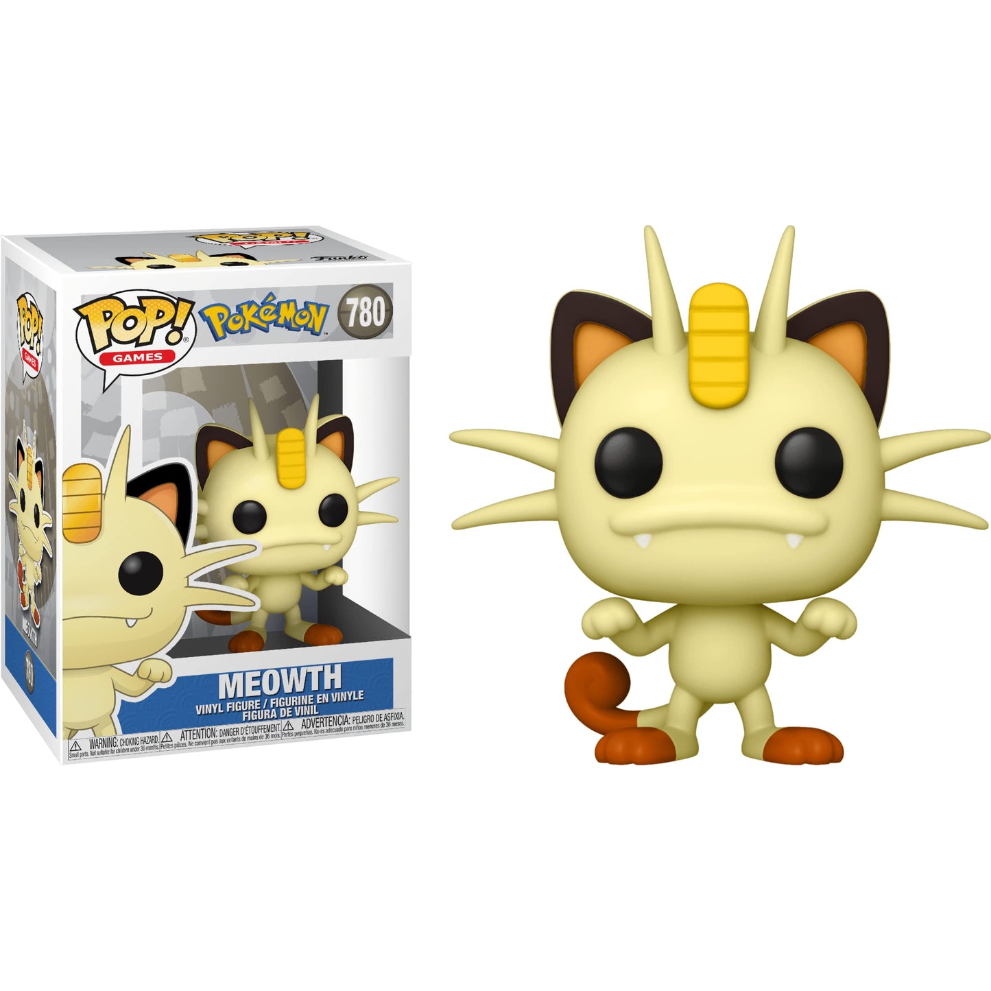 Meow t h: Fun ko P o p ! Games Vinyl Figurine Bundle with 1 Compatible 'ToysDiva' Graphic Protector (780-55229 - B)