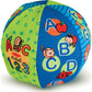Melissa & Doug 2-in-1 Talking Ball: K's K i d s Series Learning Toy Bundle with 1 Theme Compatible M&D Scratch Fun Mini-Pad (09181)