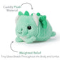 Warm Pals Baby Dragon, Small 4x7 Microwavable Comfort, Heated Plushie for Warmth, Calming Anxiety, Relaxing Bedtime Snuggles and Cozy Toys for Kids