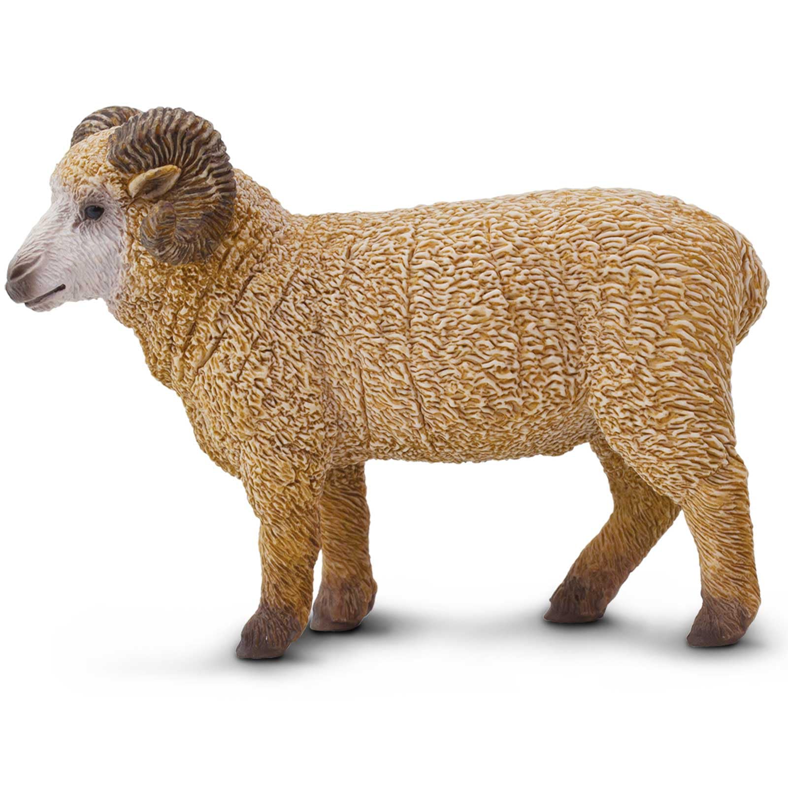 Safari Ltd. Ram Figurine - Lifelike 3.5" Model Figure - Educational Toy for Boys, Girls, and Kids Ages 1+