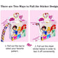 2 Pack Princess Stickers, Kids Stickerin 20 Designs, 400 Pcs Self Adhesive Label Roll Stickers Laptop, Water Bottle, Phone, Cute Animal Stickers