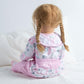 Reborn Baby Doll Clothes Baby Girl Doll Clothing Outfit Accessories 4 Pices Sets for 20- 23 Inches
