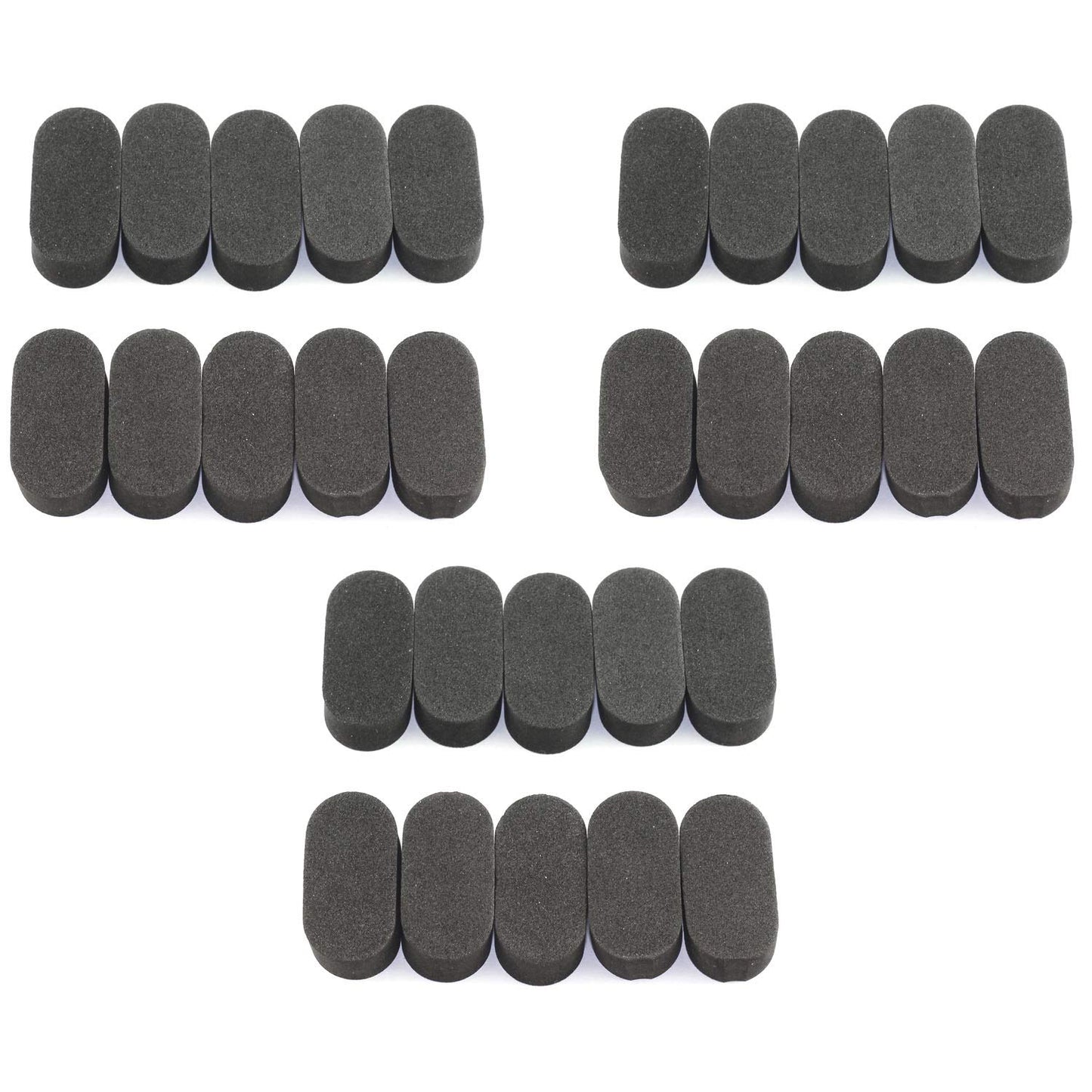 DGZZI 30pcs FPV M3 Sponge Landing Gear Skids Mat Feet Anti-Vibration Shockproof EVA Sponge Mat for ZMR QAV180 210 250 FPV RC Drone