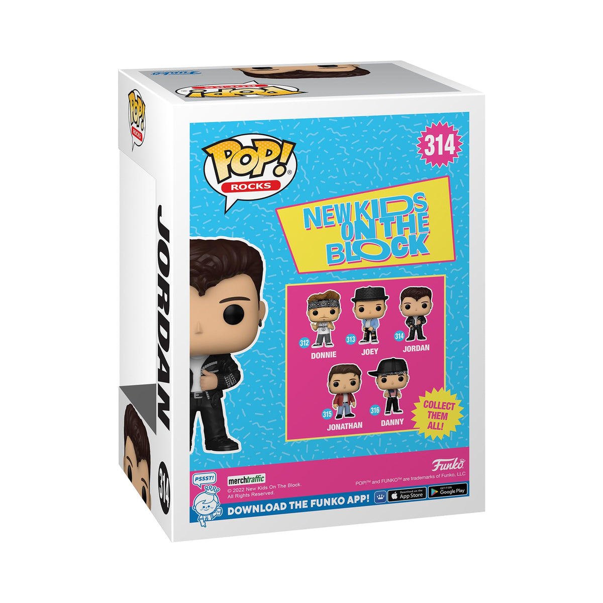 Funko Pop! Rocks: New Kids on The Block -Jordan