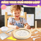 HCHILDHOOD DIY Moon Lamp Night Light Kit, Make Your Own Moon Lamp with Colourful RGB Light Arts and Crafts for Kids Ages 3-12, Creative Activity